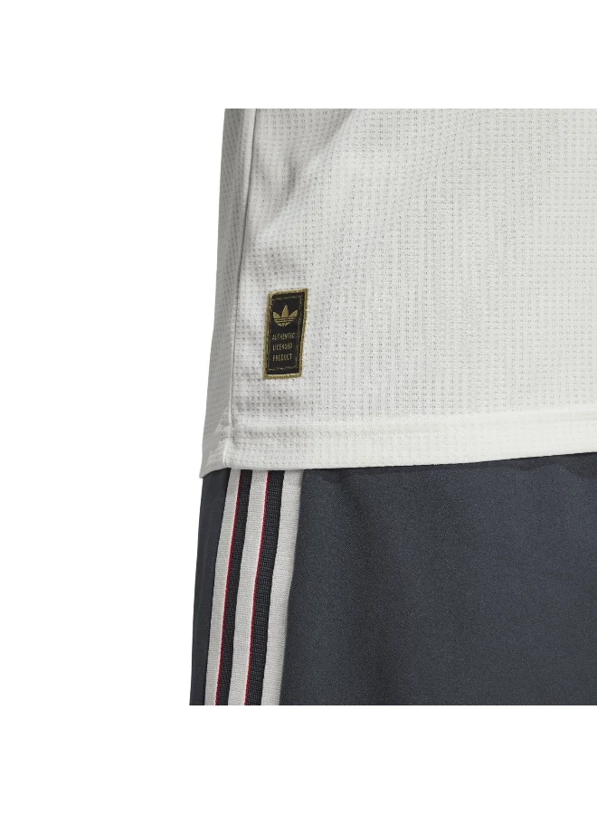adidas تيشيرت مانشستر يونايتد 3 جيرسي أبيض للرجال مقاس XS