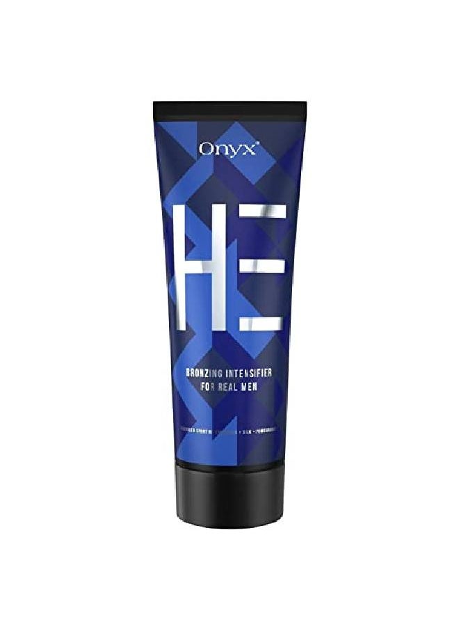 Onyx - He Tanning Lotion For Men Indoor Tanning Bed Lotion With Bronzer And Accelerator Fastabsorbing Formula For Stainfree Effect Skin Firming & Muscle Bronzing Complex - Image 1