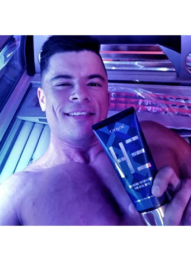 Onyx - He Tanning Lotion For Men Indoor Tanning Bed Lotion With Bronzer And Accelerator Fastabsorbing Formula For Stainfree Effect Skin Firming & Muscle Bronzing Complex - Image 1