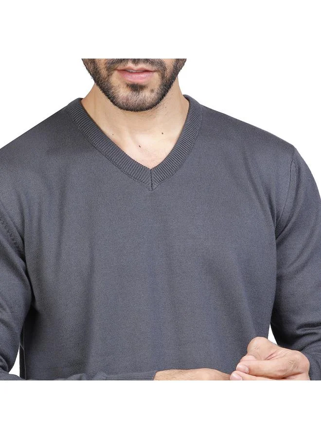 كوب كنزة رجالية كاجوال بأكمام طويلة