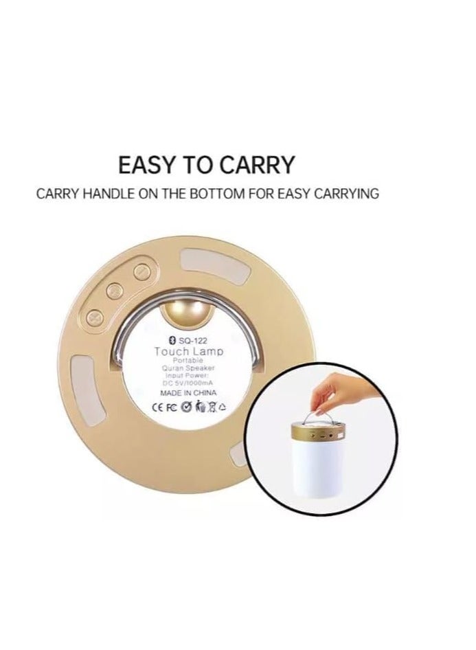ELTRAZONE Muslim Bluetooth Quran Speaker Lamp Time Display Azan Clock Islamic Gift Set Muslim Speaker - Image 5