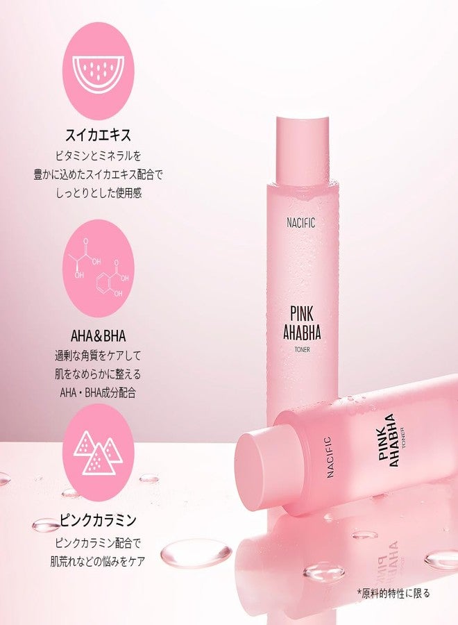 NACIFIC Pink AHA BHA Toner Watermelon extract, Glow, Moisturizing, Hyaluronic Acid 150ml, 5.07fl.oz - Image 3
