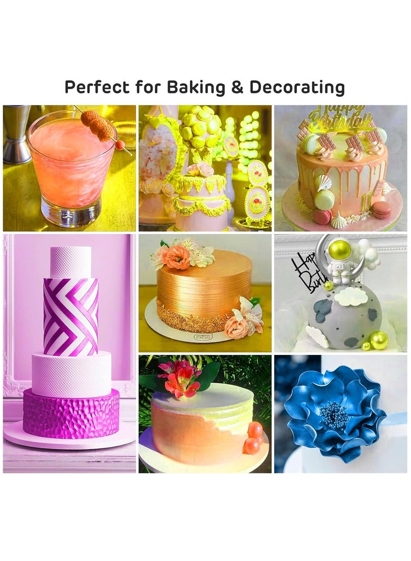 15g Baking decoration powder & Dust Food-Grade Luster Dust Powder for Cake Fondant - Chocolate Decoration - Image 2