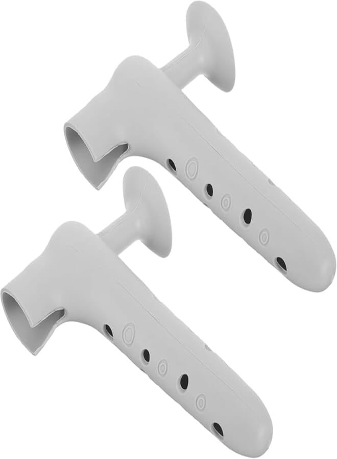 Universal Silicone Door Knob Protector with Built-in Stopper, Adjustable Cover for Multiple Sizes, Quick Installation, Stylish Upgrade for Home and Office Doors