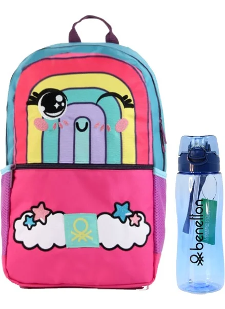 Benetton Primary School Bag and Water Bottle