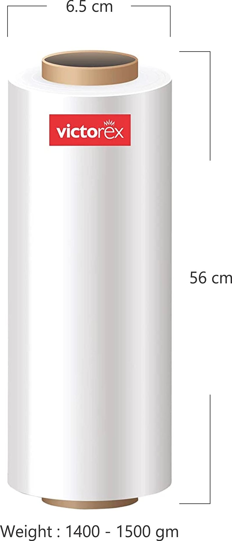 Victorex Packing Material, 22 Inch (550 mm), 200 Meters length Large wrap Roll for Packing and multipurpose use. 1.5 KG in weight Per Unit, (Pack of 1) - Image 2