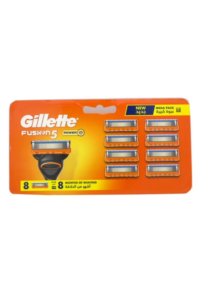 Gillette Gillette Fusion Power razor 8 pieces  - Image 1