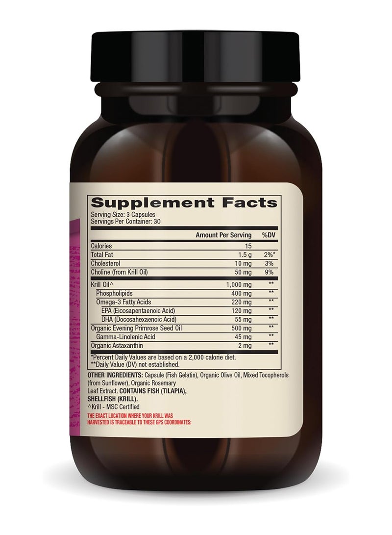 Dr. Mercola Krill Oil For Women 90 Capsules  - Image 2