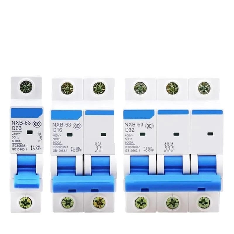NXB 63 D نوع 3P 63A قاطع دائرة مصغر MCB مفتاح هواء محلي DZ47 - Image 2