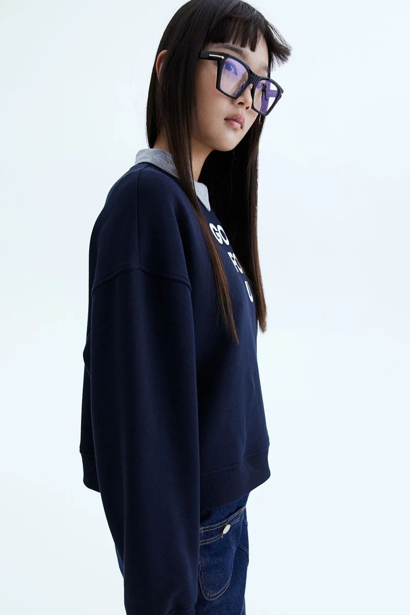 H&M Printed sweatshirt