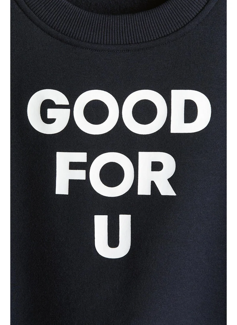 H&M Printed sweatshirt