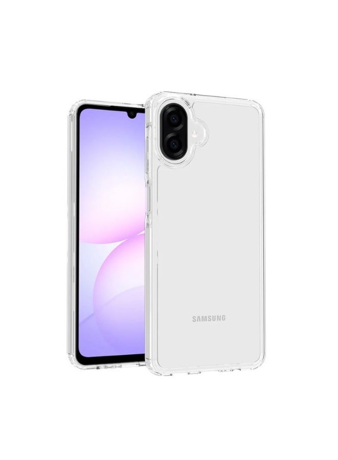 CHAPPELINE Clear Case for Samsung Galaxy A07, Shockproof Transparent TPU Cover, Slim Anti-Yellow Back Case with Camera Protection - Image 4