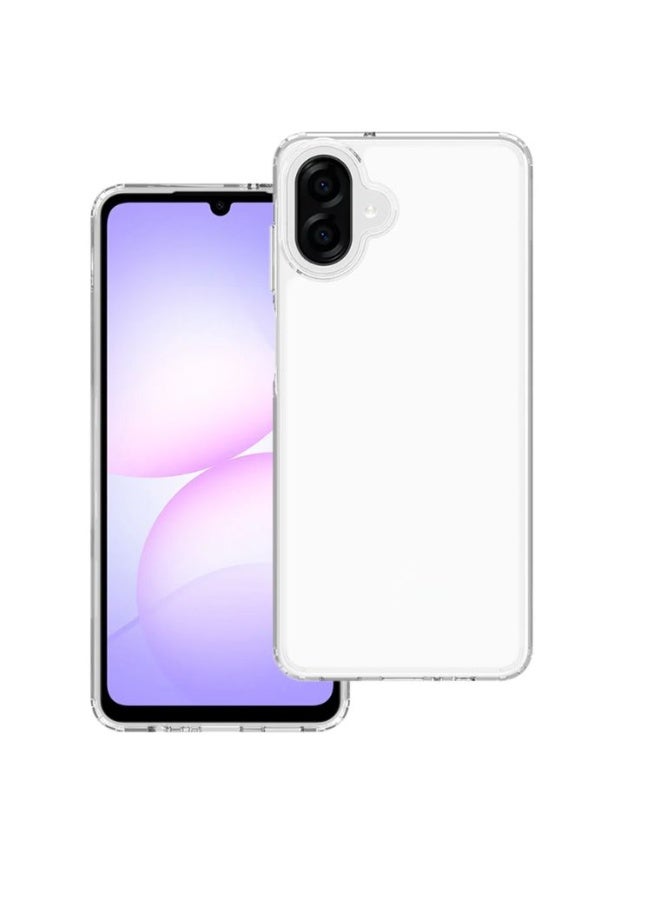CHAPPELINE Clear Case for Samsung Galaxy A07, Shockproof Transparent TPU Cover, Slim Anti-Yellow Back Case with Camera Protection - Image 1