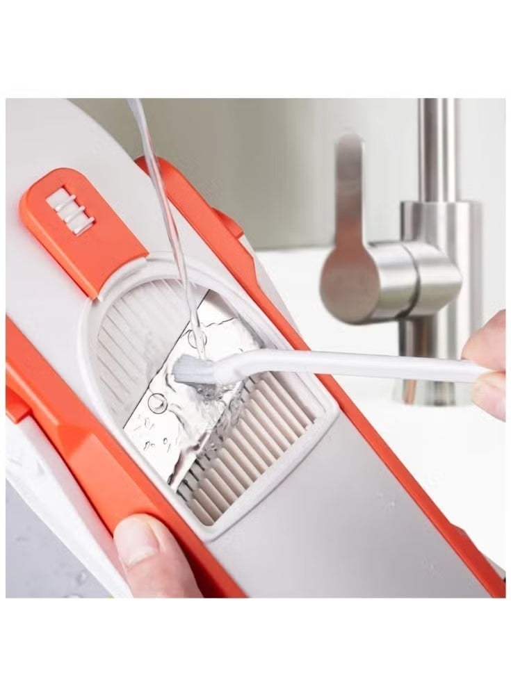 أر أس جي RSG Brava Spring Slicer for Vegetable Cutter Mandoline Slicer,Food Chopper,Dicer Fruit,French Fry Julinner - Image 3