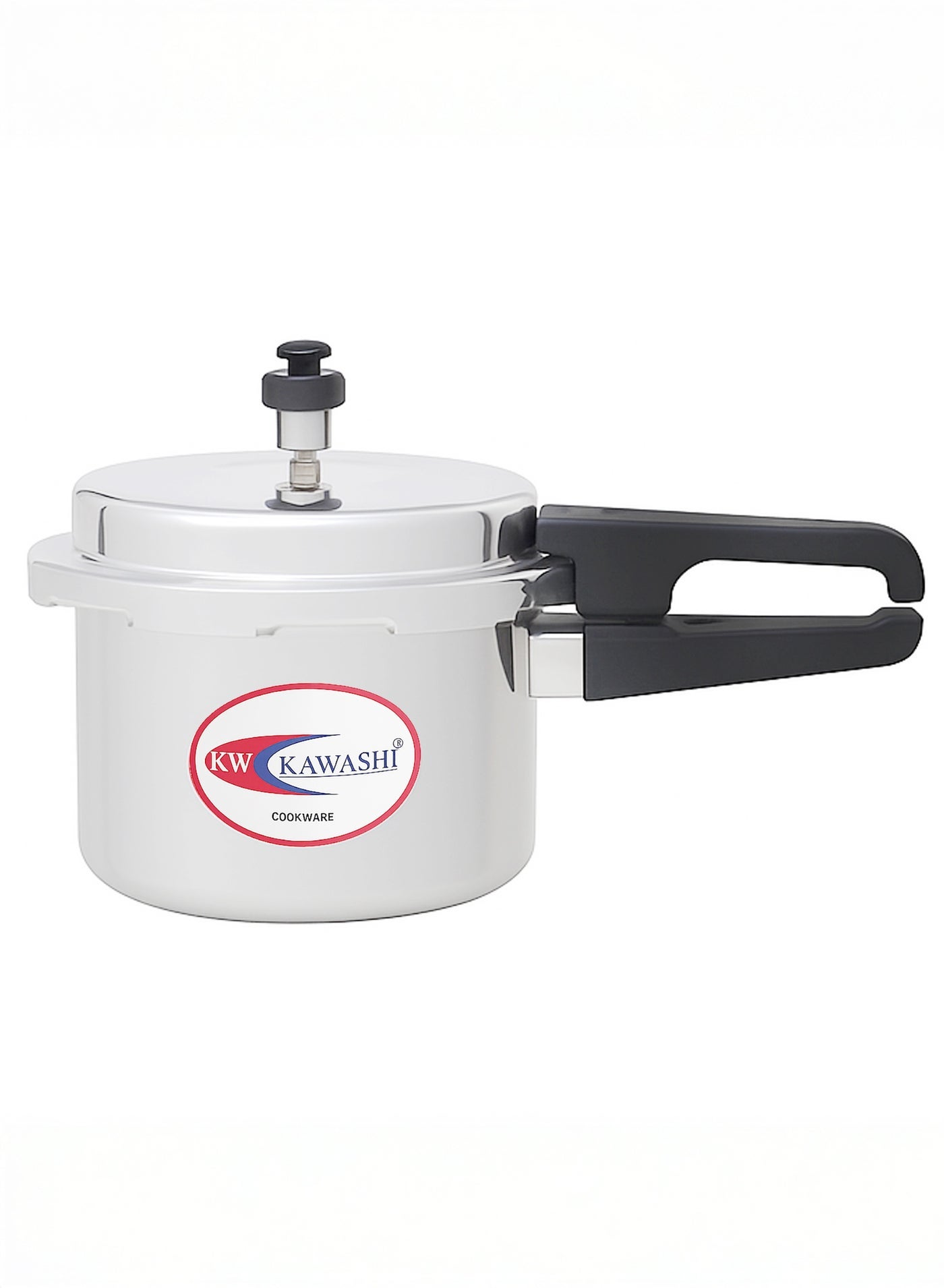 Kawashi Pressure Cooker 3L Outer Lid ISI Certified | Aluminium Body | Even Heat Distribution | Safe & Fast Cooking | Gas Stove Compatible | Durable & Easy to Clean Pot