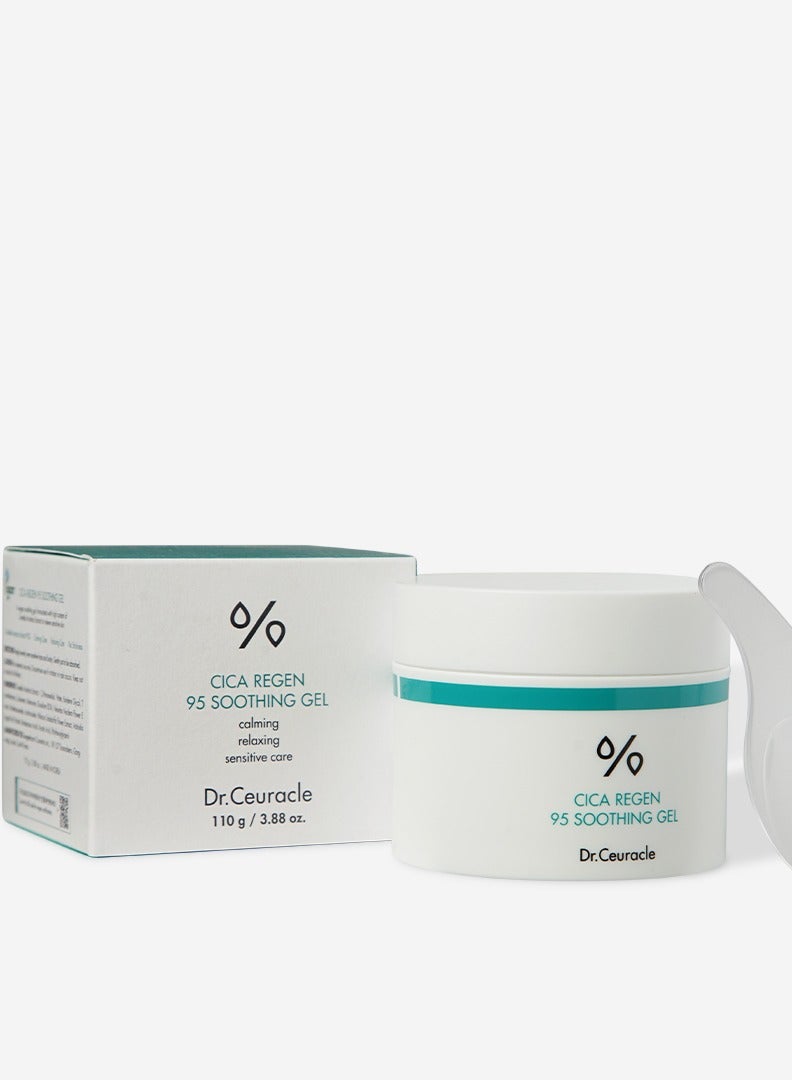 Dr. Ceuracle جل Cica Regen 95 المهدئ 110 جرام (3.88 أونصة) جل مرطب ومهدئ - Image 1