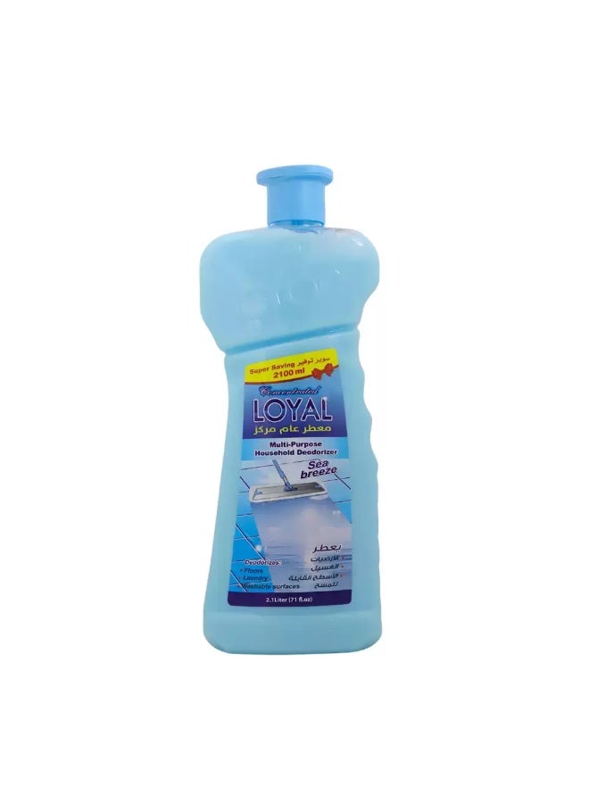 loyal معطر منزلي متعدد الاستخدامات برائحة نسيم البحر المركز من لويل - 2100 مل - Image 1