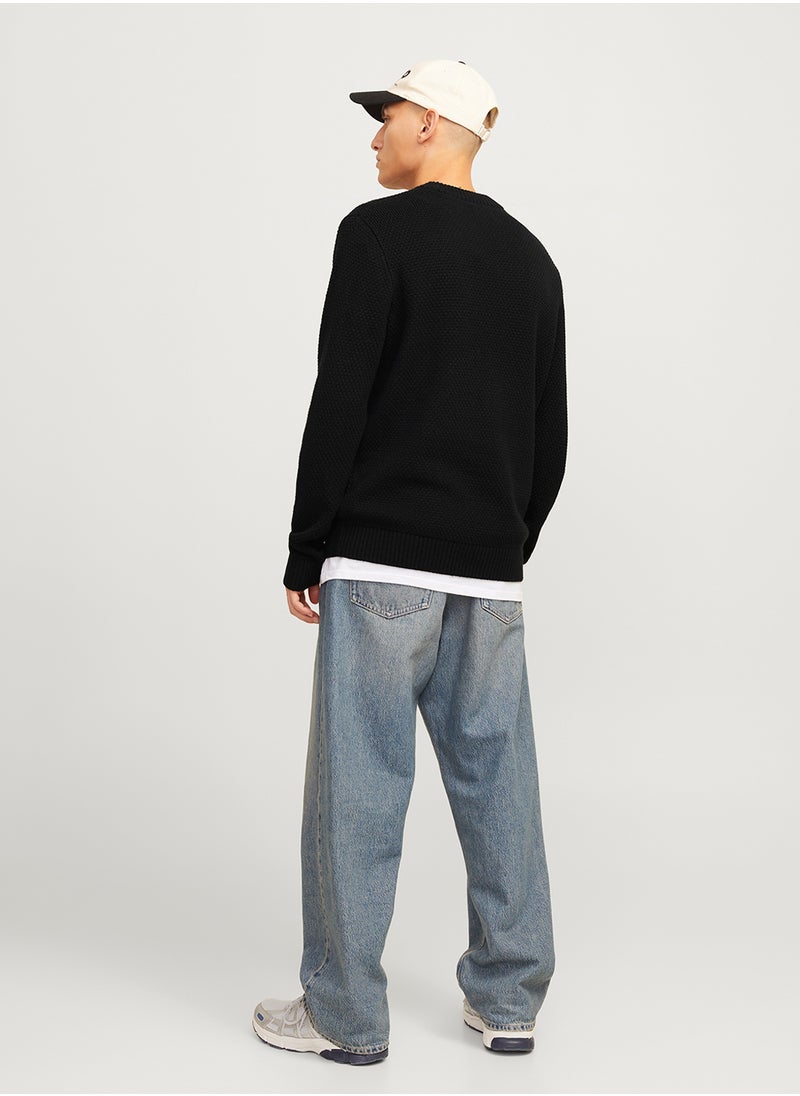 JACK & JONES Crew Neck Striped Sweater  - Image 2
