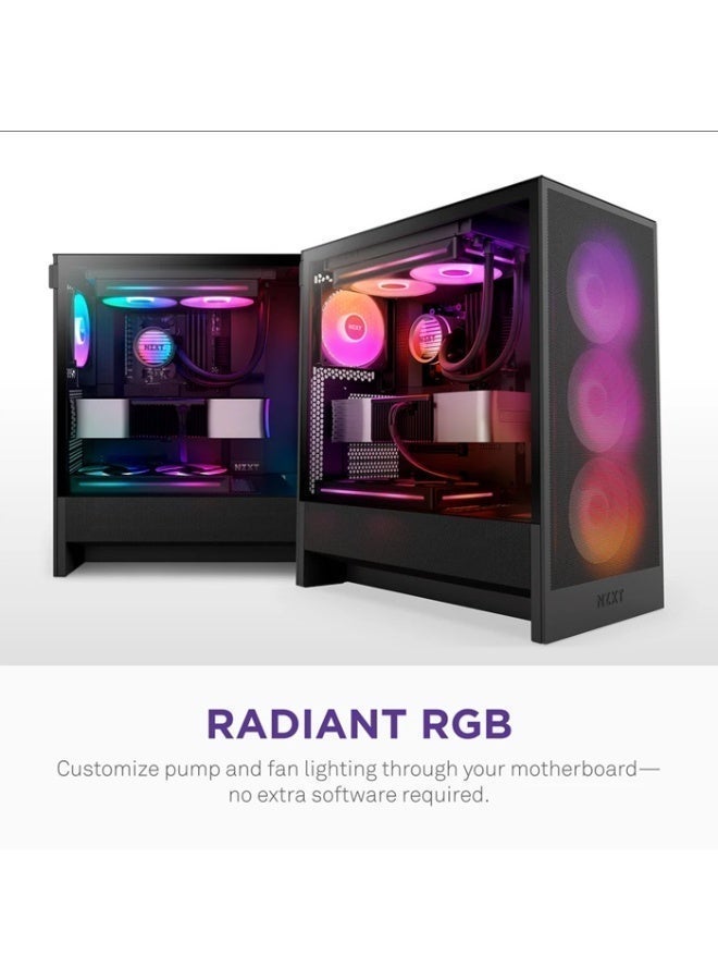 EZYCORNER Gaming PC Ryzen 5 7500X3D RTX 5070 12GB 16GB DDR5 1TB NVMe Windows 11 Pro Black Black Gaming Build - Image 2
