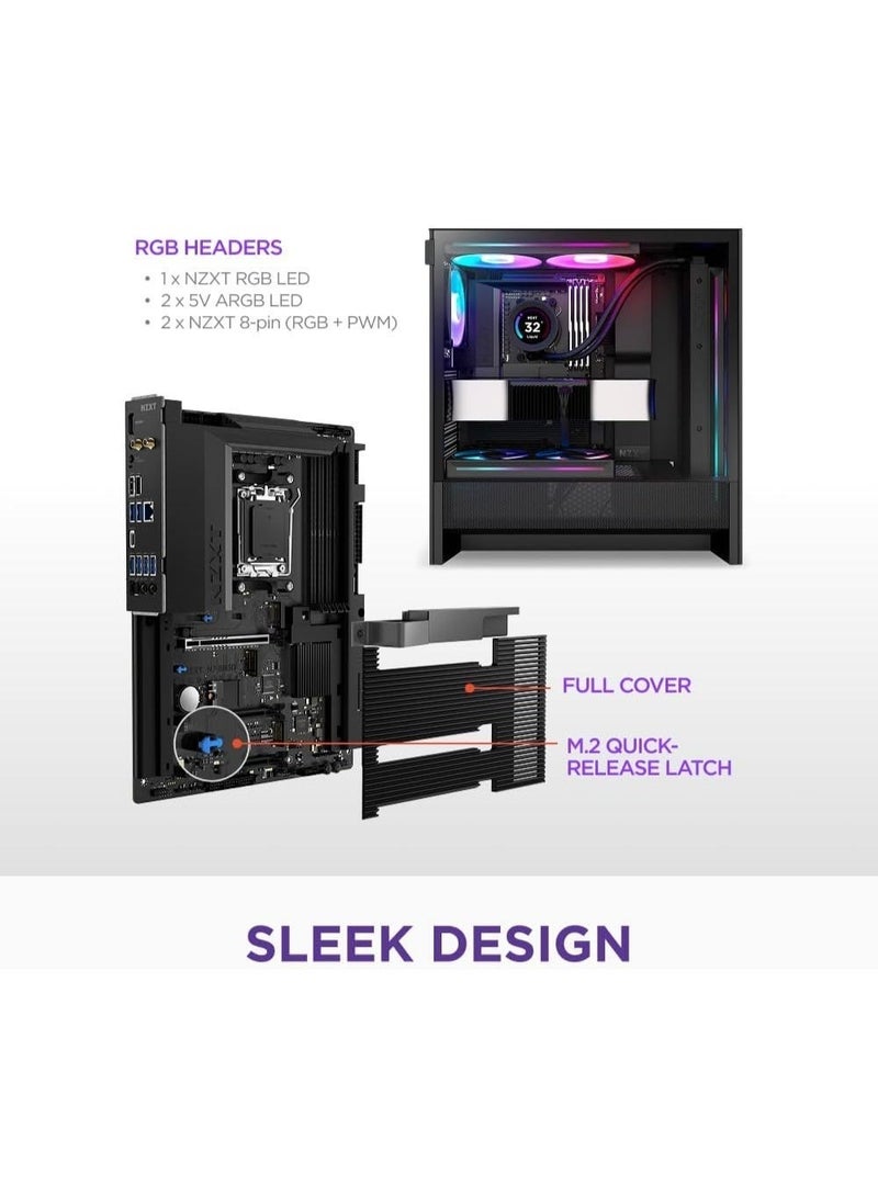 EZYCORNER Gaming PC Ryzen 5 7500X3D RTX 5070 12GB 16GB DDR5 1TB NVMe Windows 11 Pro Black Black Gaming Build - Image 5