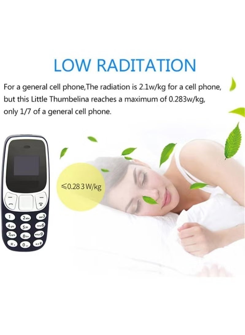 Generic Product BM10 Mini Mobile Phone Dual SIM Bluetooth Pocket-Sized Backup Phone - Image 4