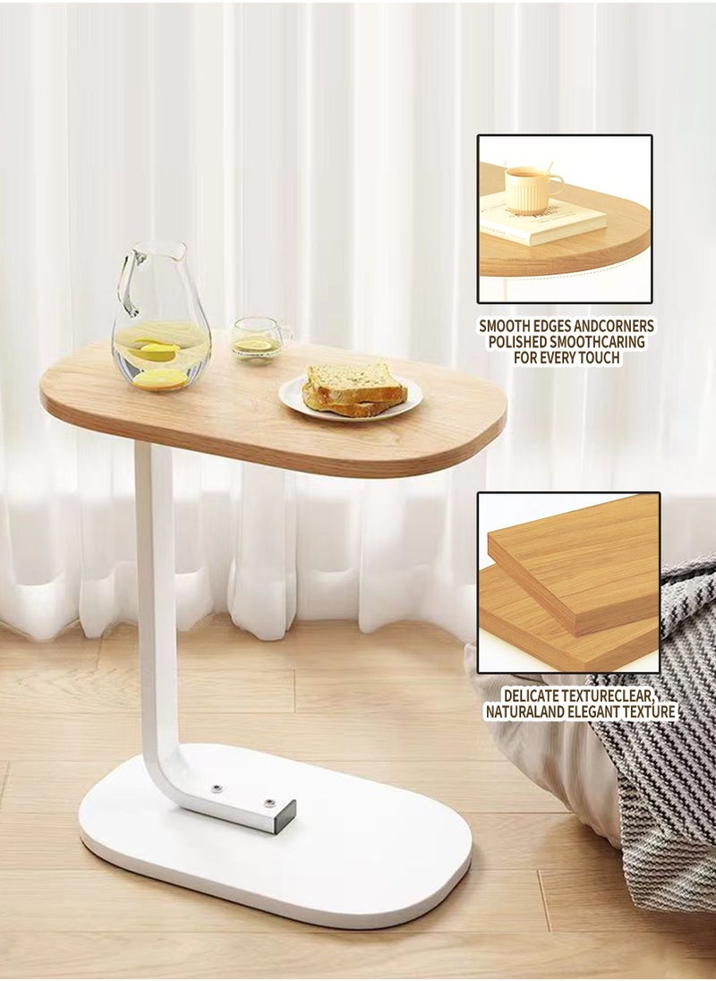 Fashion home , living room coffee table, tea table, sofa side table, bedside table, small desk, suitable for bathroom living room office balcony, metal frame