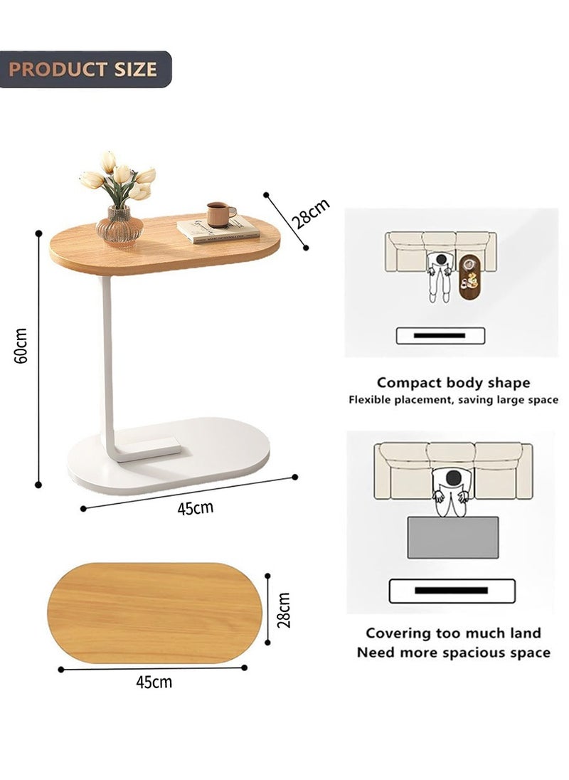Fashion home , living room coffee table, tea table, sofa side table, bedside table, small desk, suitable for bathroom living room office balcony, metal frame