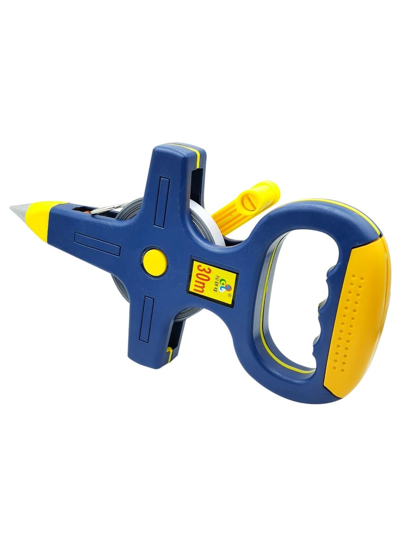 Pro Grade 30 Meter Open Reel Tape Measure For Construction And Landscaping  - Image 5