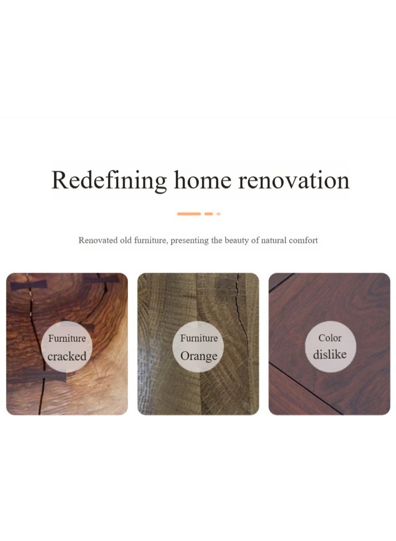 Anna 40cm x 10m Waterproof, Moisture-Proof, Oil-Proof Self-Adhesive Wood Grain Wallpaper for Home Renovation - Image 5