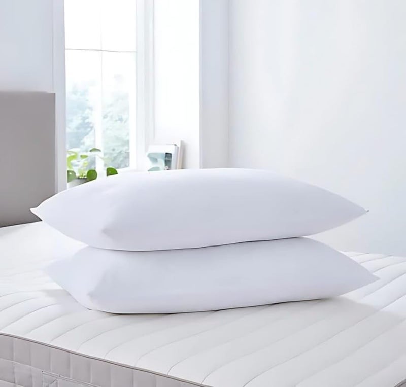 JY Polyfiber Pillow Hotel Quality with Premium Soft Down Alternative Fill for Back, Stomach,Size 16 * 25 Set of 2 - Image 4