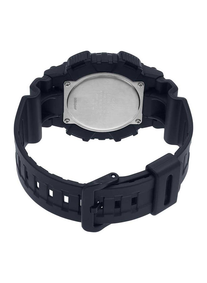 CASIO Men Youth Collection Water Resistant Analog & Digital Watch AQ-S810W-1A3VDF - 52 mm - Black - Image 2