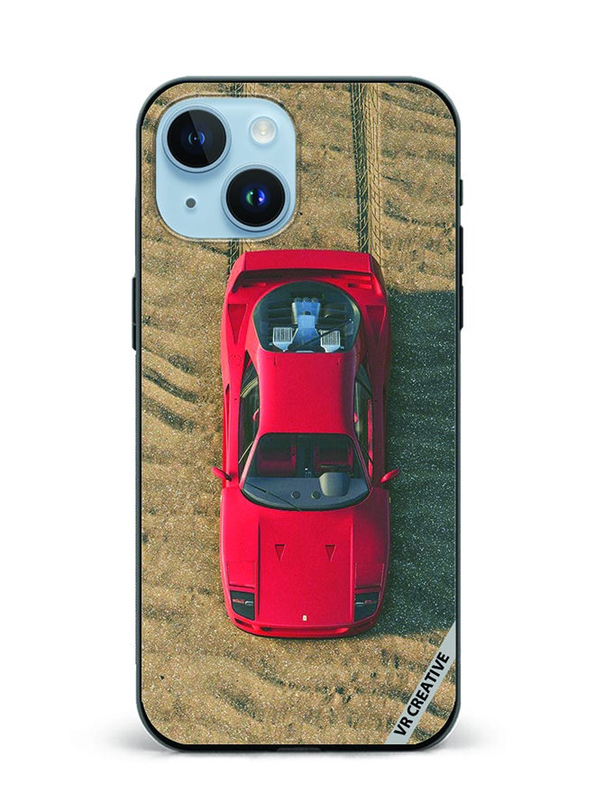 VR CREATIVE Protective Case Cover For Apple iPhone 15 Plus Ferrari Design Multicolour - Image 1