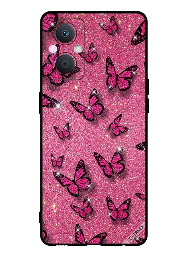 Covernex Protective Case Cover For Oppo A96 Glitters & Butterflies - Image 1