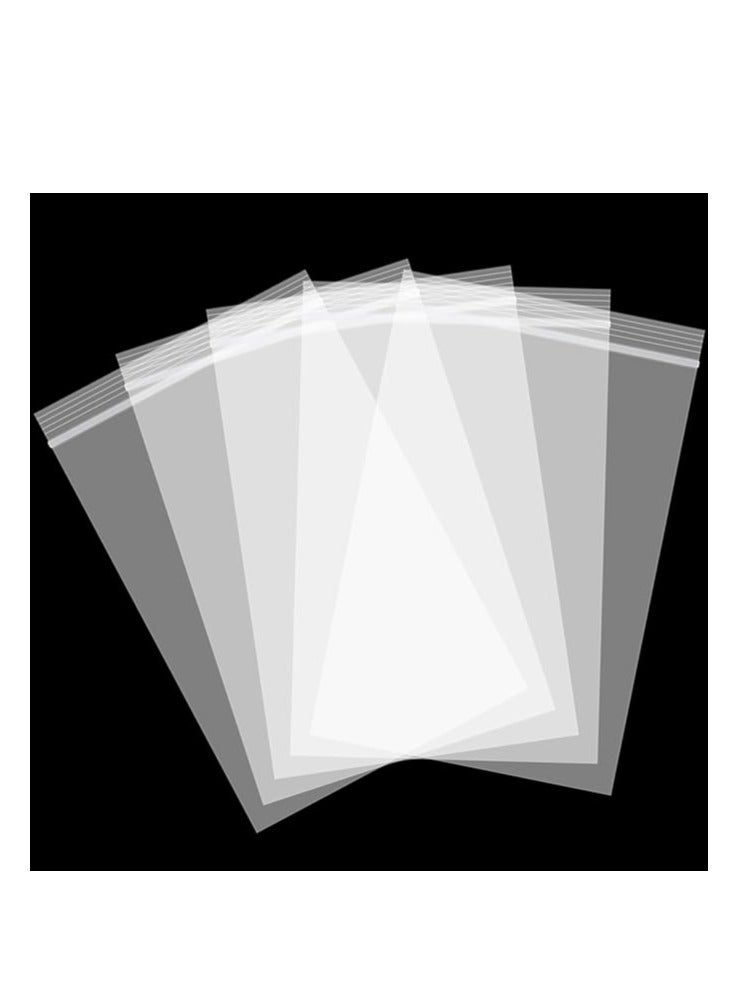 Terabyte 200 عبوة من أكياس بلاستيكية شفافة قابلة لإعادة الإغلاق مقاس 4 × 6 بوصات، أكياس بلاستيكية شفافة بسمك 2 مل مع سحاب إغلاق، أكياس بلاستيكية ذاتية القفل للعملات المعدنية والبراغي والأشياء الصغيرة ولوازم المجوهرات والوجبات الخفيفة والملابس - Image 1