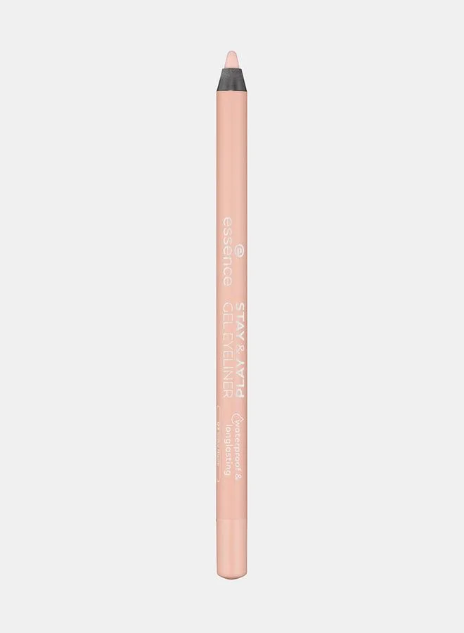 Essence Stay & Play Gel Waterproof Eyeliner, 03 Silky Nude