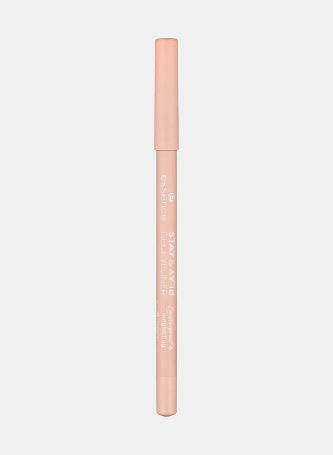 Essence Stay & Play Gel Waterproof Eyeliner, 03 Silky Nude