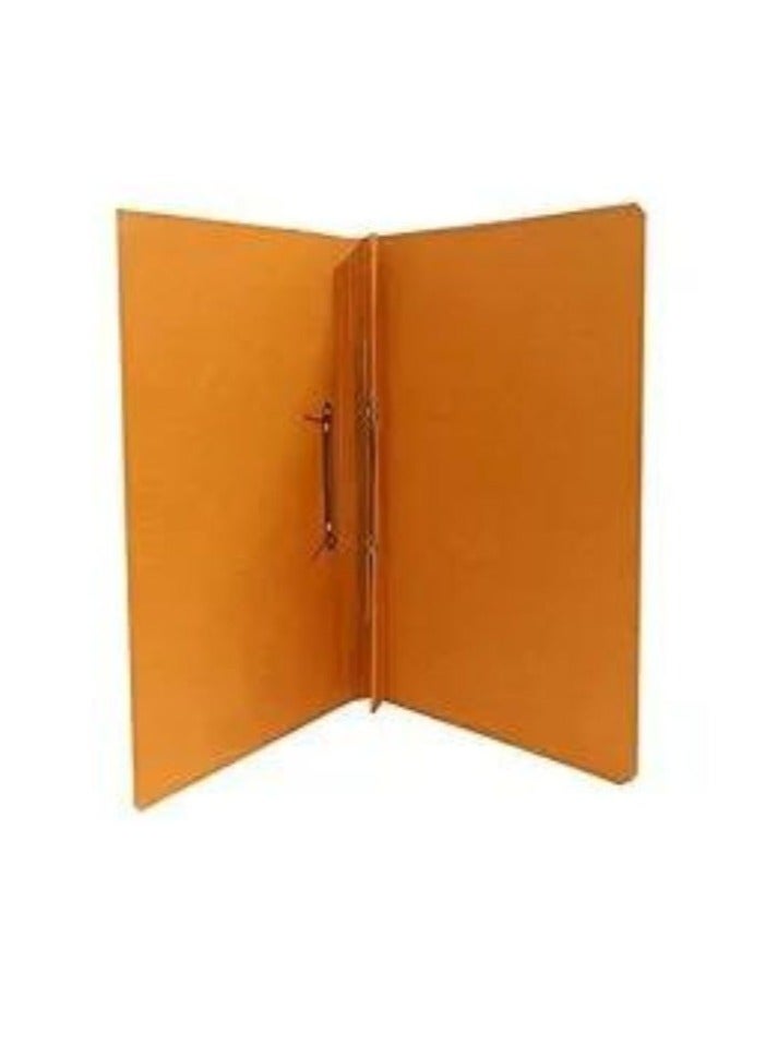 Spring File Folder for A4 Documents Filing - 30 Pcs Pack ORANGE Colour - Image 2
