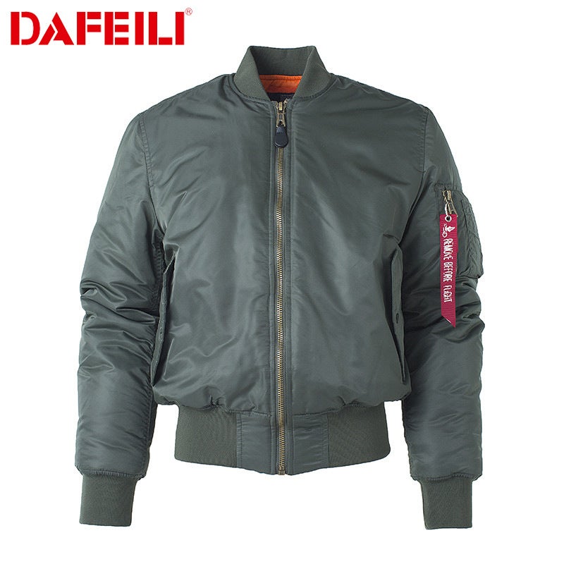 Double-Sided BF Loose Short Couple Vintage Air Force Bomber Jacket ma1 Baseball Suit ins Men's Jacket - Image 2