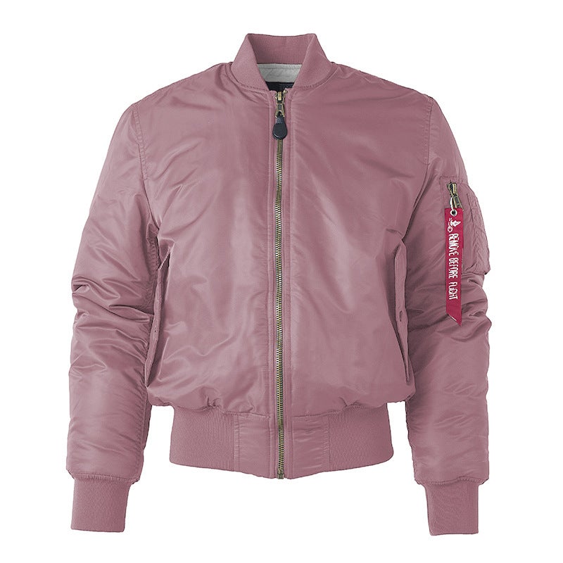 Double-Sided BF Loose Short Couple Vintage Air Force Bomber Jacket ma1 Baseball Suit ins Men's Jacket - Image 1