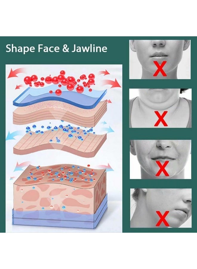 Generic - TOPSELLERS Chin Reducer Face Slimming Belt - V-Shape Face Masks for Double Chin Shaper for Men & Women, Facial Lift Slim Cheeks Lifting Reusable Belt Facial Anti Wrinkle Chin Strap Elastic - Image 1