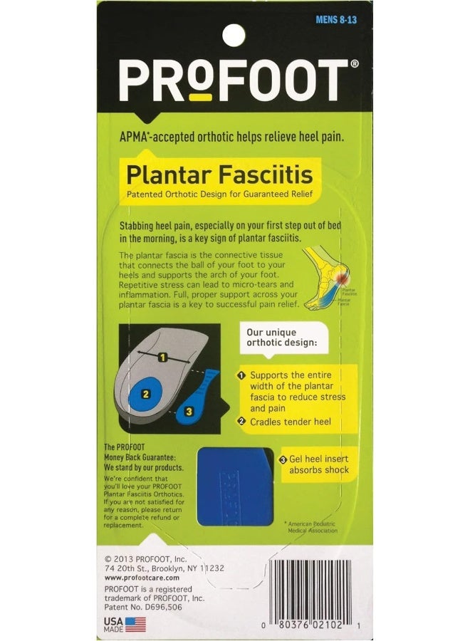 ProFoot أحذية طبية لعلاج التهاب اللفافة الأخمصية، للرجال، زوج واحد - Image 4