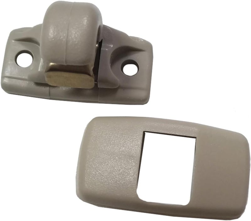 Wivplex Beige Sun Visor Hook Clip for Various Car Models - Image 1