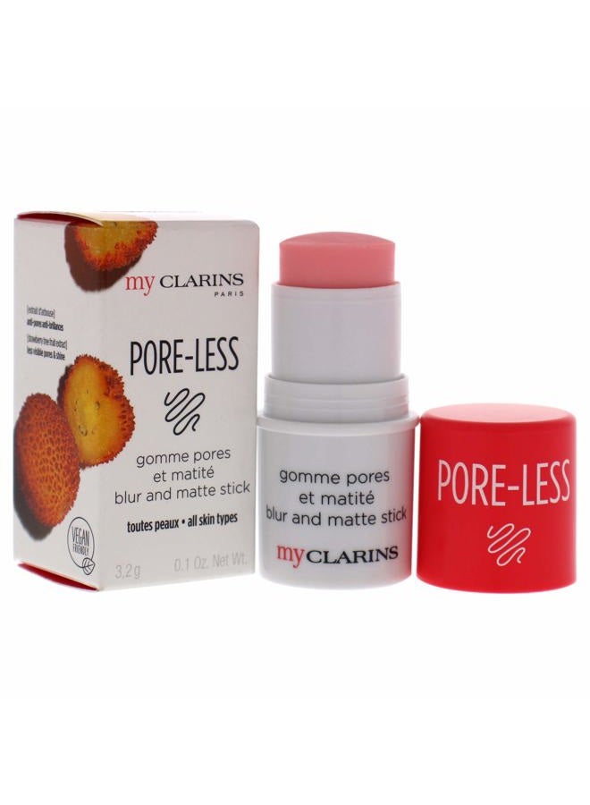CLARINS My PORE-LESS Blur and Matte Stick | Blurs The Appearance of Pores and Imperfections | Oil-Absorbing | Mattifies and Reduces Shine | Use On-The-Go For Touch-Ups | Vegan | Paraben-Free | 0.1 Oz - Image 3