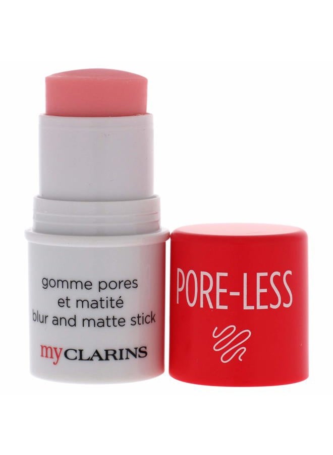 CLARINS My PORE-LESS Blur and Matte Stick | Blurs The Appearance of Pores and Imperfections | Oil-Absorbing | Mattifies and Reduces Shine | Use On-The-Go For Touch-Ups | Vegan | Paraben-Free | 0.1 Oz - Image 2