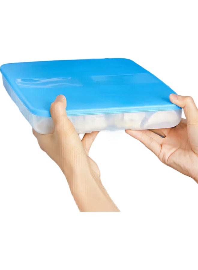 Tupperware حاوية تخزين الطعام من تابروير للثلاجة والفريزر، 1.3 لتر، درجة غذائية، للحوم، الزلابية، التانغيوان، عبوة فردية - Image 3