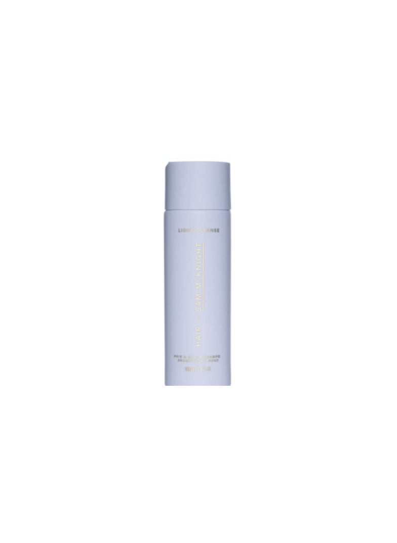 HAIR BY SAM MCKNIGHT - HAIR BY SAM MCKNIGHT LIGHT CLEANSE HAIR AND SCALP SHAMPOO 100ML - Image 1