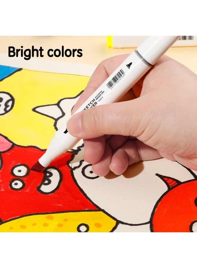 Deli 24 Color Emotion Sketch Marker Set - Image 4