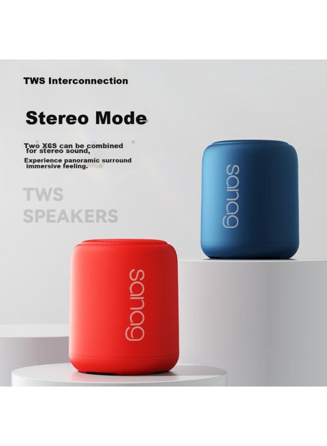 sanag X6s Bluetooth Speaker, Subwoofer, Desktop Mini Speaker, High Volume, Portable, Tf Card/usb Audio Cable Compatible, For Music, Outdoor Use, Payment Collection, Audio Player, Gift - Image 5