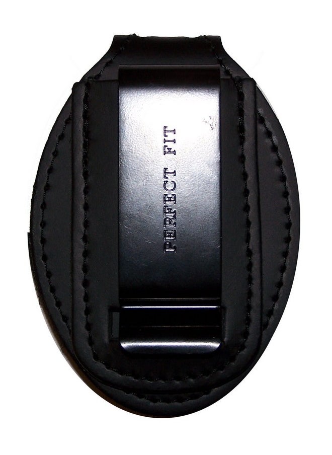 Perfect Fit Shield Wallets - Perfect Fit Belt Clip Badge Holder With Pocket And Chain For Phoenix Detective (Cutout Dk396) - Image 1