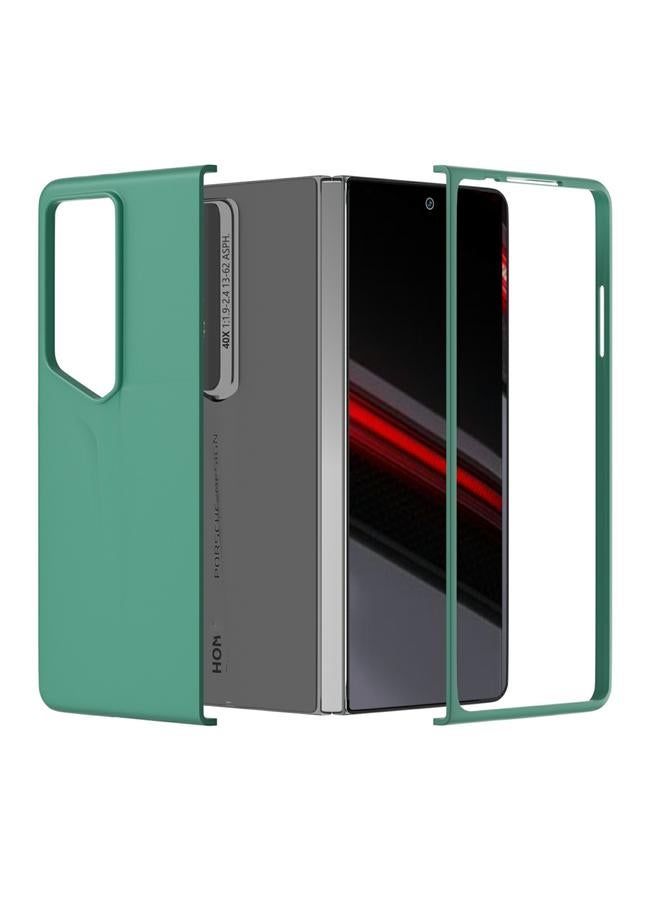 اس-توب جراب لهاتف Honor Magic V2 RSR Porsche Design بتغطية كاملة وملمس جلدي لهاتف الكمبيوتر الشخصي - Image 1